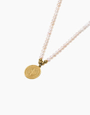 Pearl Compass Necklace Zj